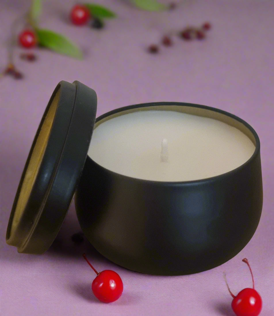 4oz Cherry Cheesecake scented Candle